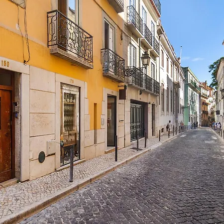 Lägenhet Whome Hideaway In Lively Rua Da Rosa Lisboa